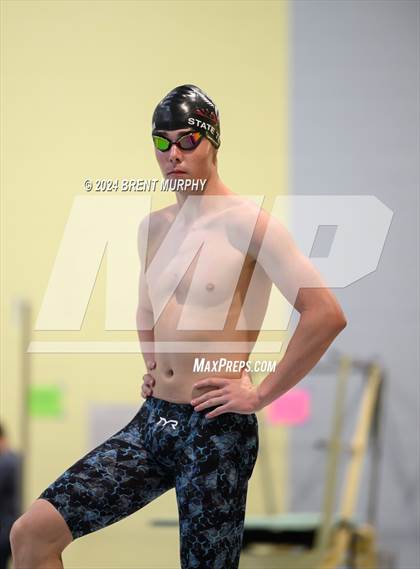 Thumbnail 2 in CHSAA 4A Boys Swimming - State Championship photogallery.