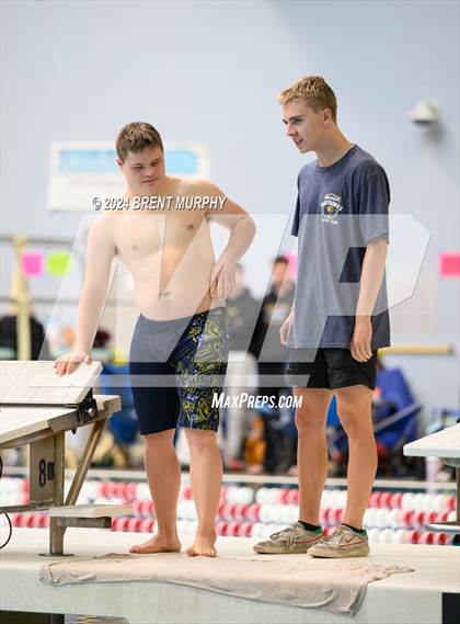 Thumbnail 1 in CHSAA 4A Boys Swimming - State Championship photogallery.
