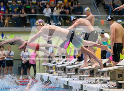 Thumbnail 1 in CHSAA 4A Boys Swimming - State Championship photogallery.
