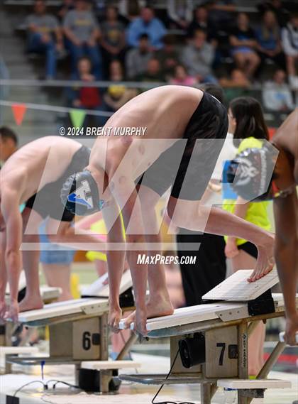 Thumbnail 2 in CHSAA 4A Boys Swimming - State Championship photogallery.