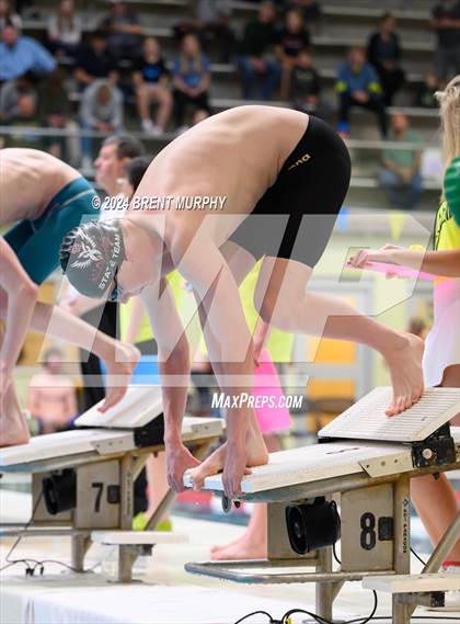 Thumbnail 3 in CHSAA 4A Boys Swimming - State Championship photogallery.