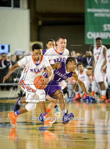 Thumbnail 2 in Garfield vs. Rainier Beach (WIAA 3A Final) photogallery.