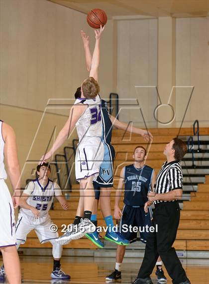 Thumbnail 1 in Pleasant Valley vs. Shasta (Trojan Toss-Up) photogallery.