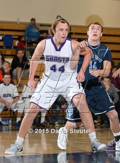 Thumbnail 2 in Pleasant Valley vs. Shasta (Trojan Toss-Up) photogallery.