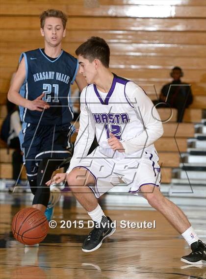 Thumbnail 1 in Pleasant Valley vs. Shasta (Trojan Toss-Up) photogallery.