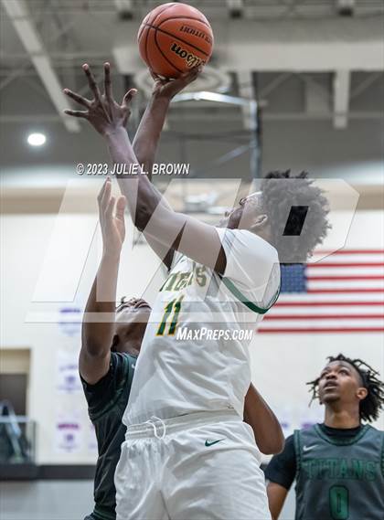 Thumbnail 3 in Indianapolis Crispus Attucks vs. Indianapolis Arsenal Technical (IHSAA 4A Sectional 10 First round) photogallery.