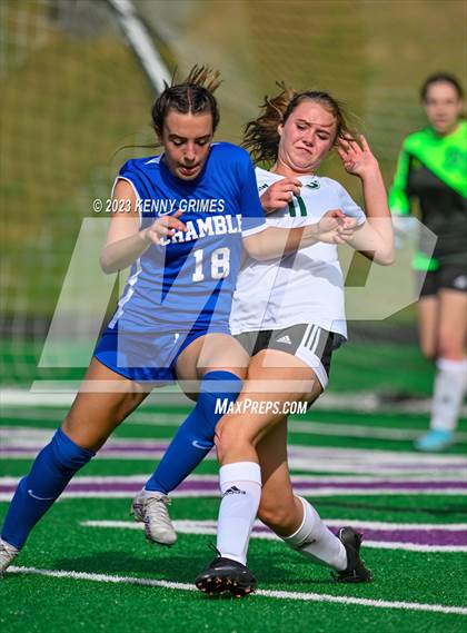 Thumbnail 2 in Chamblee vs. Greenbrier (GHSA 5A Final) photogallery.
