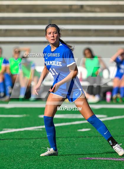 Thumbnail 2 in Chamblee vs. Greenbrier (GHSA 5A Final) photogallery.