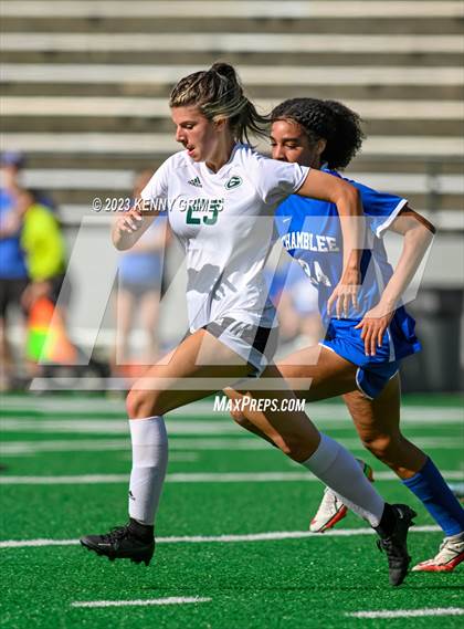 Thumbnail 1 in Chamblee vs. Greenbrier (GHSA 5A Final) photogallery.