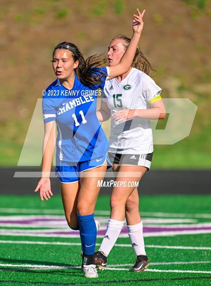 Thumbnail 1 in Chamblee vs. Greenbrier (GHSA 5A Final) photogallery.