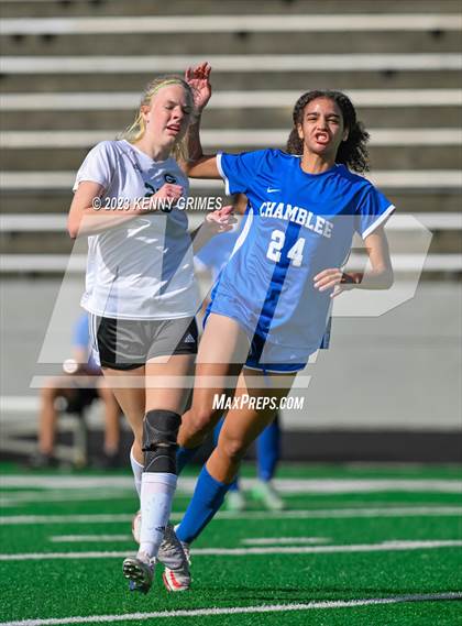 Thumbnail 2 in Chamblee vs. Greenbrier (GHSA 5A Final) photogallery.