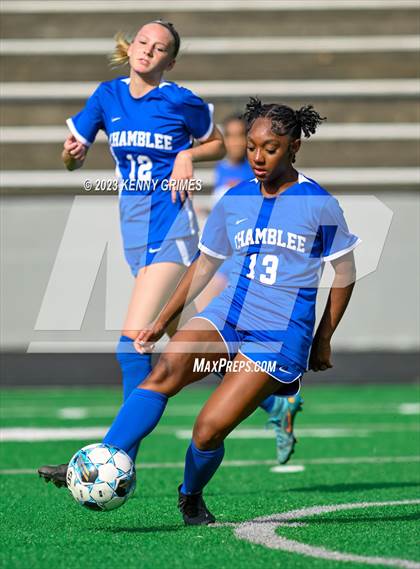 Thumbnail 3 in Chamblee vs. Greenbrier (GHSA 5A Final) photogallery.