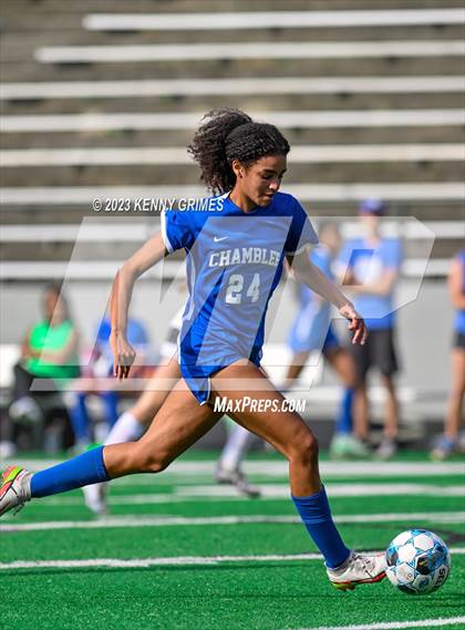 Thumbnail 1 in Chamblee vs. Greenbrier (GHSA 5A Final) photogallery.