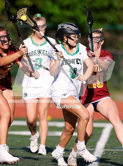 Thumbnail 3 in Lassiter vs. Roswell (GHSA 6A/7A Round 1) photogallery.