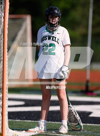 Thumbnail 2 in Lassiter vs. Roswell (GHSA 6A/7A Round 1) photogallery.