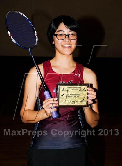 Thumbnail 2 in PUSD Badminton Tournament  photogallery.