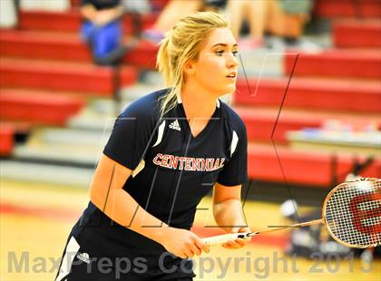 Thumbnail 2 in PUSD Badminton Tournament  photogallery.