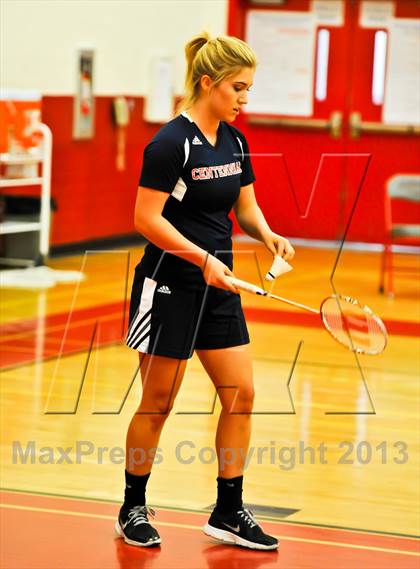 Thumbnail 2 in PUSD Badminton Tournament  photogallery.