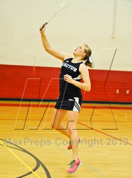 Thumbnail 2 in PUSD Badminton Tournament  photogallery.