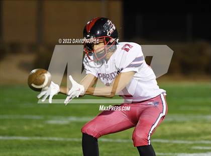 Thumbnail 2 in Hesperia Christian @ Lancaster Baptist (CIF Div 2  8 Man Football Semifinal) photogallery.