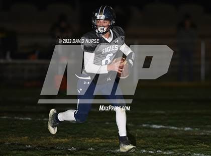 Thumbnail 1 in Hesperia Christian @ Lancaster Baptist (CIF Div 2  8 Man Football Semifinal) photogallery.