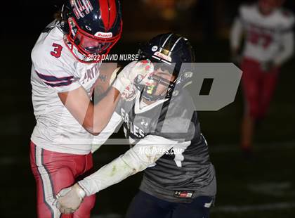Thumbnail 2 in Hesperia Christian @ Lancaster Baptist (CIF Div 2  8 Man Football Semifinal) photogallery.