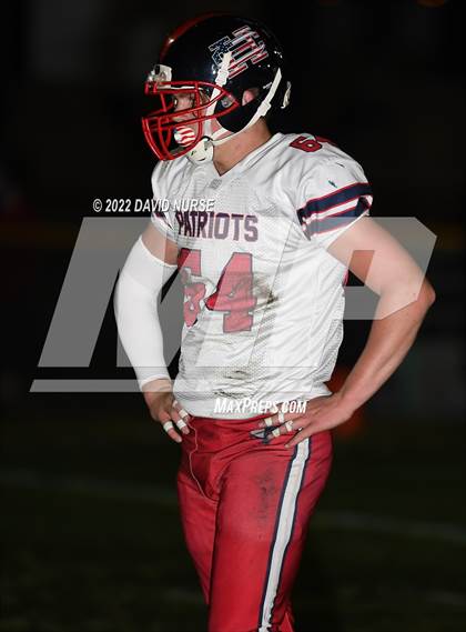 Thumbnail 3 in Hesperia Christian @ Lancaster Baptist (CIF Div 2  8 Man Football Semifinal) photogallery.