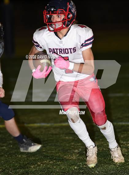 Thumbnail 2 in Hesperia Christian @ Lancaster Baptist (CIF Div 2  8 Man Football Semifinal) photogallery.