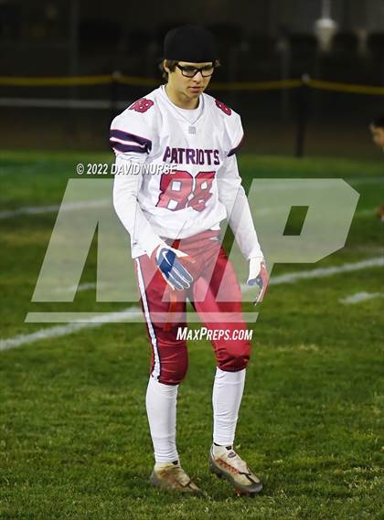 Thumbnail 1 in Hesperia Christian @ Lancaster Baptist (CIF Div 2  8 Man Football Semifinal) photogallery.