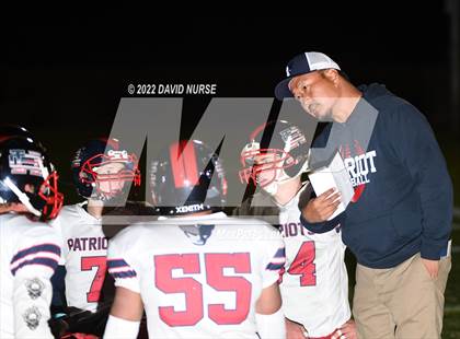 Thumbnail 2 in Hesperia Christian @ Lancaster Baptist (CIF Div 2  8 Man Football Semifinal) photogallery.