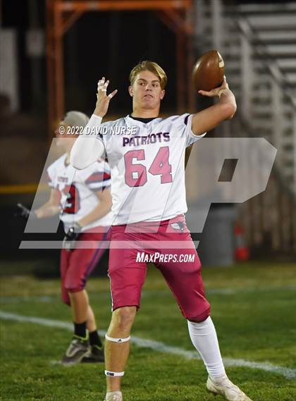 Thumbnail 2 in Hesperia Christian @ Lancaster Baptist (CIF Div 2  8 Man Football Semifinal) photogallery.