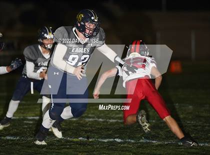 Thumbnail 3 in Hesperia Christian @ Lancaster Baptist (CIF Div 2  8 Man Football Semifinal) photogallery.