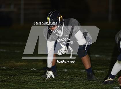 Thumbnail 3 in Hesperia Christian @ Lancaster Baptist (CIF Div 2  8 Man Football Semifinal) photogallery.