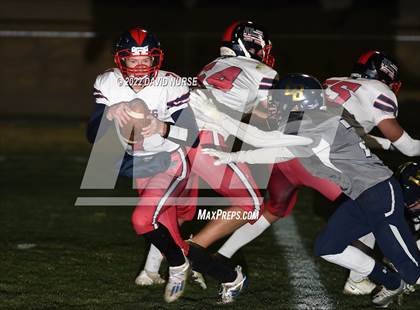 Thumbnail 1 in Hesperia Christian @ Lancaster Baptist (CIF Div 2  8 Man Football Semifinal) photogallery.