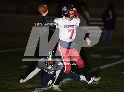 Thumbnail 2 in Hesperia Christian @ Lancaster Baptist (CIF Div 2  8 Man Football Semifinal) photogallery.