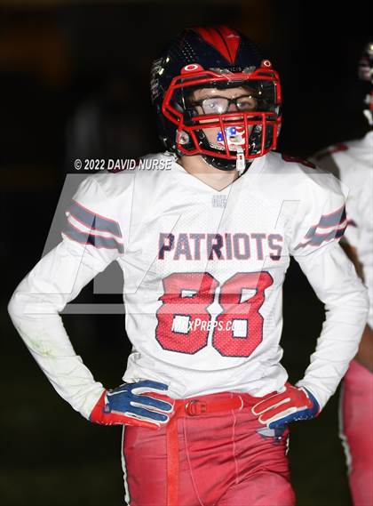 Thumbnail 1 in Hesperia Christian @ Lancaster Baptist (CIF Div 2  8 Man Football Semifinal) photogallery.