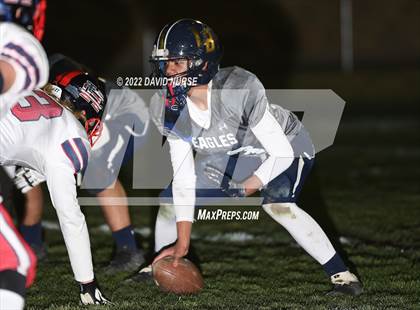 Thumbnail 3 in Hesperia Christian @ Lancaster Baptist (CIF Div 2  8 Man Football Semifinal) photogallery.