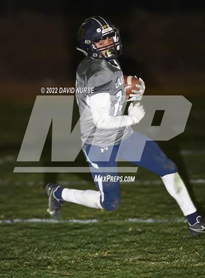 Thumbnail 1 in Hesperia Christian @ Lancaster Baptist (CIF Div 2  8 Man Football Semifinal) photogallery.
