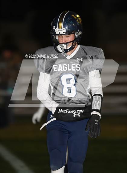 Thumbnail 3 in Hesperia Christian @ Lancaster Baptist (CIF Div 2  8 Man Football Semifinal) photogallery.