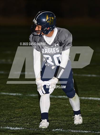 Thumbnail 2 in Hesperia Christian @ Lancaster Baptist (CIF Div 2  8 Man Football Semifinal) photogallery.