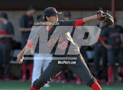 Thumbnail 2 in Mater Dei vs Santiago (Boras Classic South) photogallery.