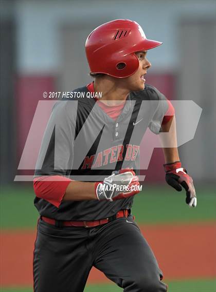 Thumbnail 2 in Mater Dei vs Santiago (Boras Classic South) photogallery.