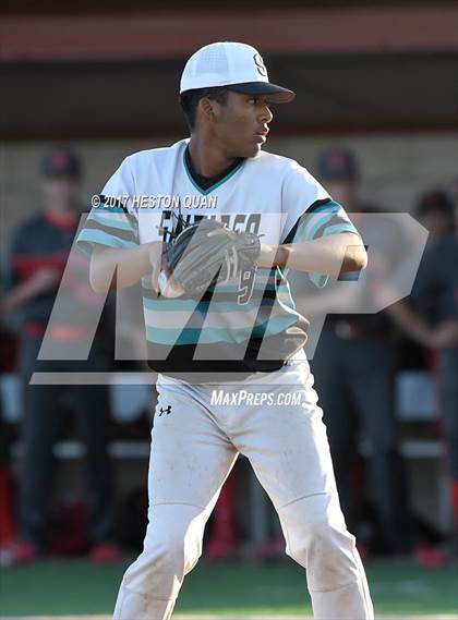 Thumbnail 3 in Mater Dei vs Santiago (Boras Classic South) photogallery.