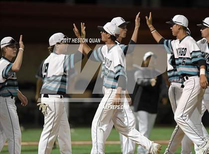 Thumbnail 3 in Mater Dei vs Santiago (Boras Classic South) photogallery.