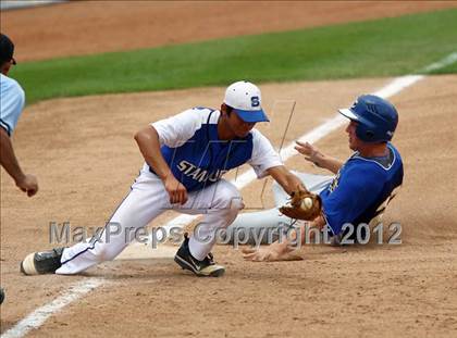 Thumbnail 2 in Stamford vs. Dodd City (UIL 1A State Semifinal) photogallery.