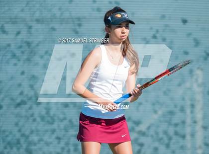 Thumbnail 3 in Lowell vs. Monte Vista (CIF NorCal Regional Girls Tennis Championships) photogallery.