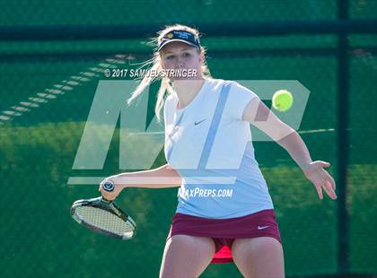 Thumbnail 3 in Lowell vs. Monte Vista (CIF NorCal Regional Girls Tennis Championships) photogallery.