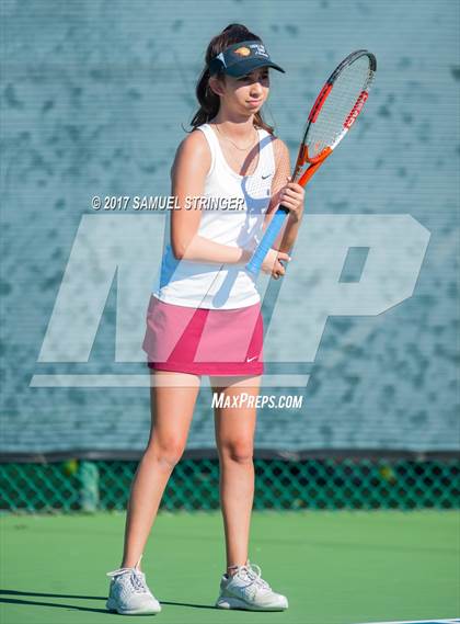 Thumbnail 2 in Lowell vs. Monte Vista (CIF NorCal Regional Girls Tennis Championships) photogallery.