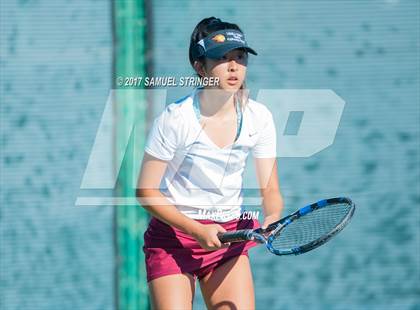 Thumbnail 2 in Lowell vs. Monte Vista (CIF NorCal Regional Girls Tennis Championships) photogallery.