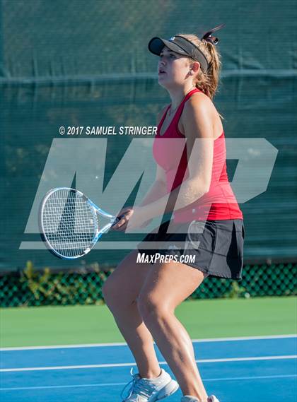 Thumbnail 2 in Lowell vs. Monte Vista (CIF NorCal Regional Girls Tennis Championships) photogallery.